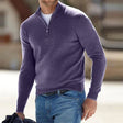Half Zip Jumper | Knitted | Long Sleeve | Pullover Sweater | Mens Quarter Zip Sweaters