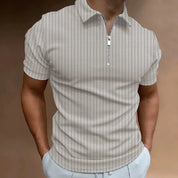 Luxurious Men's Polo With Zipper For Summer Spring-Southern-Taylor