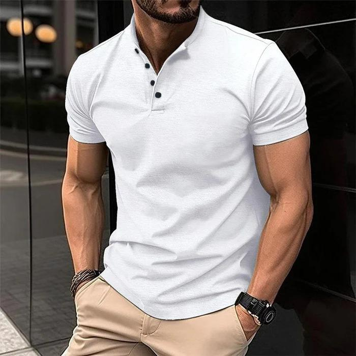 Luxury Musclefit – Button-down Polo Shirt For Men-Southern-Taylor