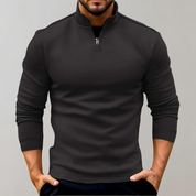 Men's Quarter Zip | Long Sleeve | Pullover | Half Zip Sweatshirt | Men's Quarter Zip Jumper