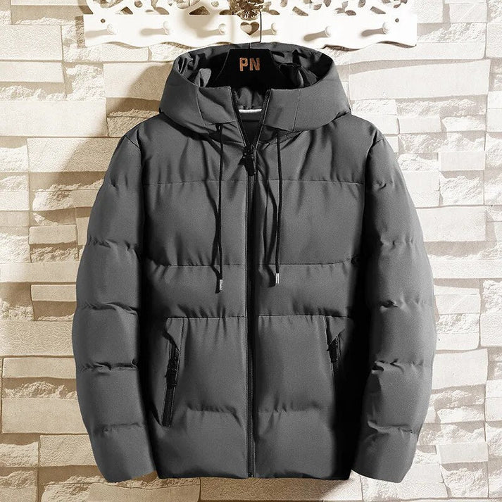 Puffer Jacket - Windproof - Hooded - Winter Jacket - Men's Padded Jacket