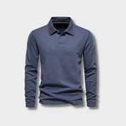 Men's Polo Shirt | Collared | Plain | Long Sleeve Shirts | Long Sleeve T-Shirts