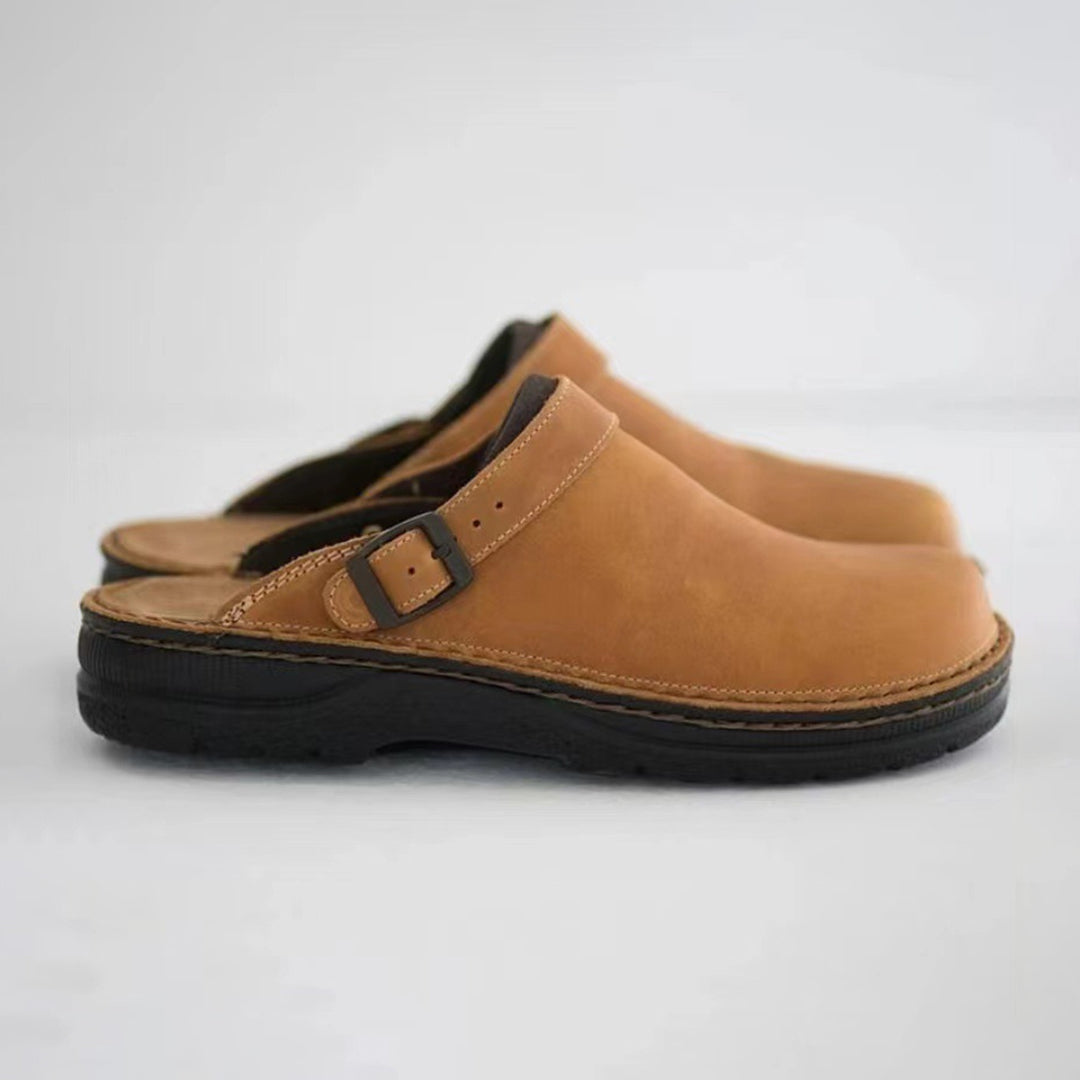 Clogs | Retro | Slip-On | Leather Clogs | Men's Shoes