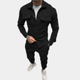 Men's Co-Ord Set - Buttoned Up - Long Sleeve - Two-Piece Set - Men's Clothing