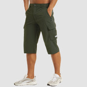 Cargo Shorts - Quick Dry - Tactical - Long Shorts - Men's Capri Shorts
