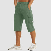 Cargo Shorts - Quick Dry - Tactical - Long Shorts - Men's Capri Shorts