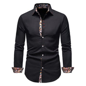 Dress Shirt - Long Sleeve - Collared - Button-Up Shirt - Men's Shirts
