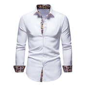 Dress Shirt - Long Sleeve - Collared - Button-Up Shirt - Men's Shirts