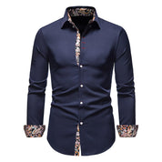 Dress Shirt - Long Sleeve - Collared - Button-Up Shirt - Men's Shirts