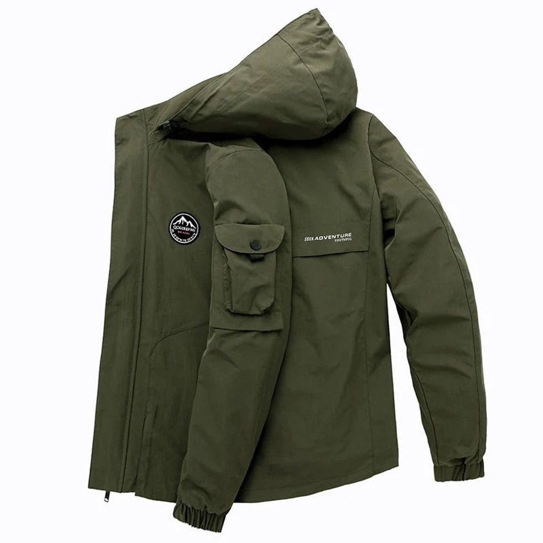 Outdoor Jacket | Hooded | Waterproof | Windbreaker Jacket | Men's Jacket