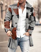 Men's Coat – Single-breasted – Windproof – Autumn Jacket – Winter Jacket-Southern-Taylor