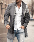 Men's Coat – Single-breasted – Windproof – Autumn Jacket – Winter Jacket
