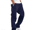 Cargo Pants - Men's Straight Leg Loose Fit Cargo Pants