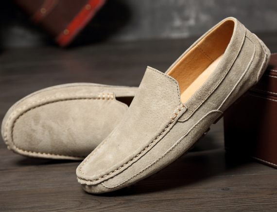 Loafers - Non Slip - Slip-On - Suede Loafers - Men's Loafers