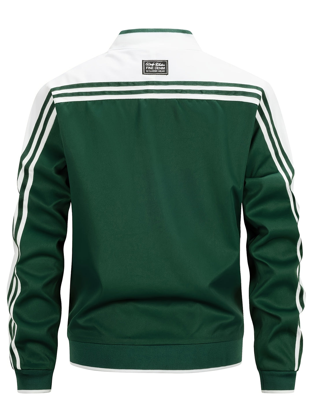 Tracksuit Jacket - Zip-Up - Striped - Sport Jacket - Men's Clothing