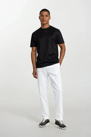 Black T-Shirt | Round Neck | Relaxed Fit | Plain T-Shirt | Men's T-Shirt