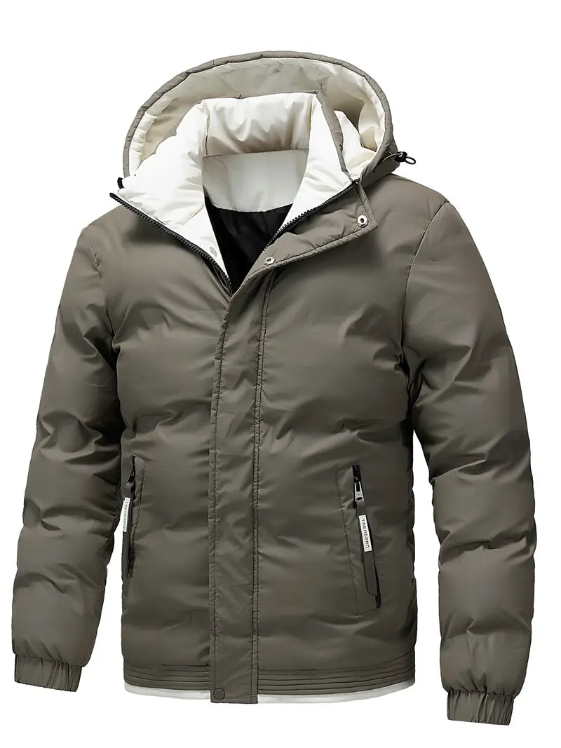 Padded Jacket | Warm | Hooded | Puffer Jacket | Men's Winter Coat