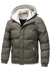 Padded Jacket | Warm | Hooded | Puffer Jacket | Men's Winter Coat