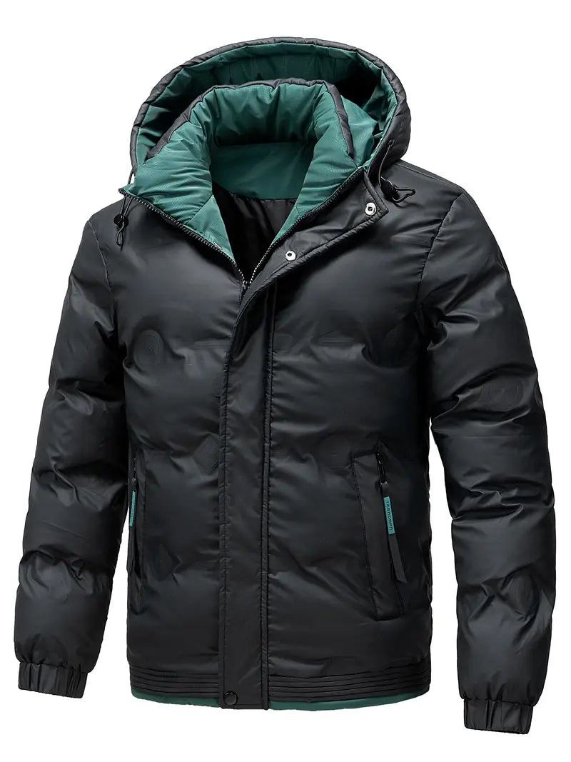 Padded Jacket | Warm | Hooded | Puffer Jacket | Men's Winter Coat
