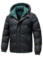 Padded Jacket | Warm | Hooded | Puffer Jacket | Men's Winter Coat
