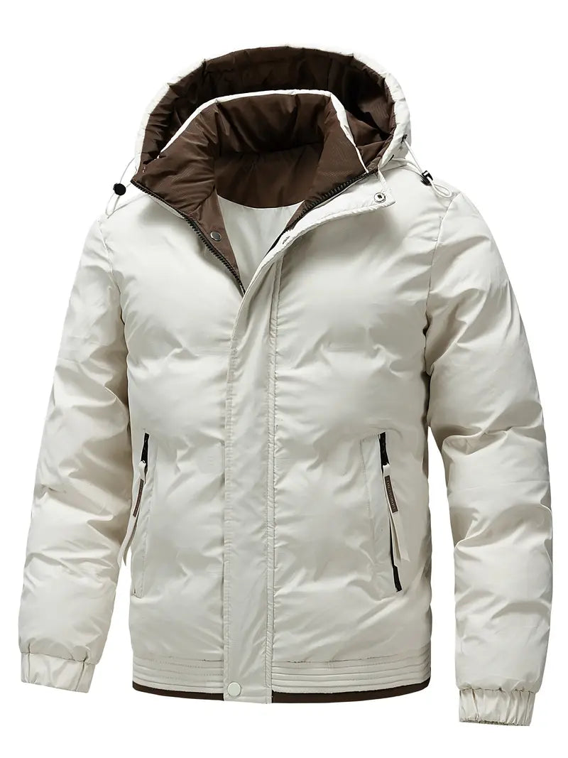 Padded Jacket | Warm | Hooded | Puffer Jacket | Men's Winter Coat