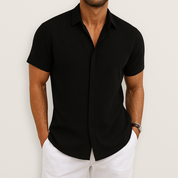 Short Sleeve Shirt | Collared | Lightweight | Button-Up Shirt | Men's Shirt