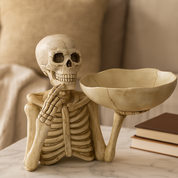 Skeleton Decor - Skull Bowl Table Decor for Halloween