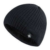 Men's Beanie - Warm - Fleece Lined - Knitted Beanie - Winter Hat
