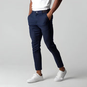 Chino Pants | Elastic Waist | Stretchy | Skinny Chinos | Mens Chinos