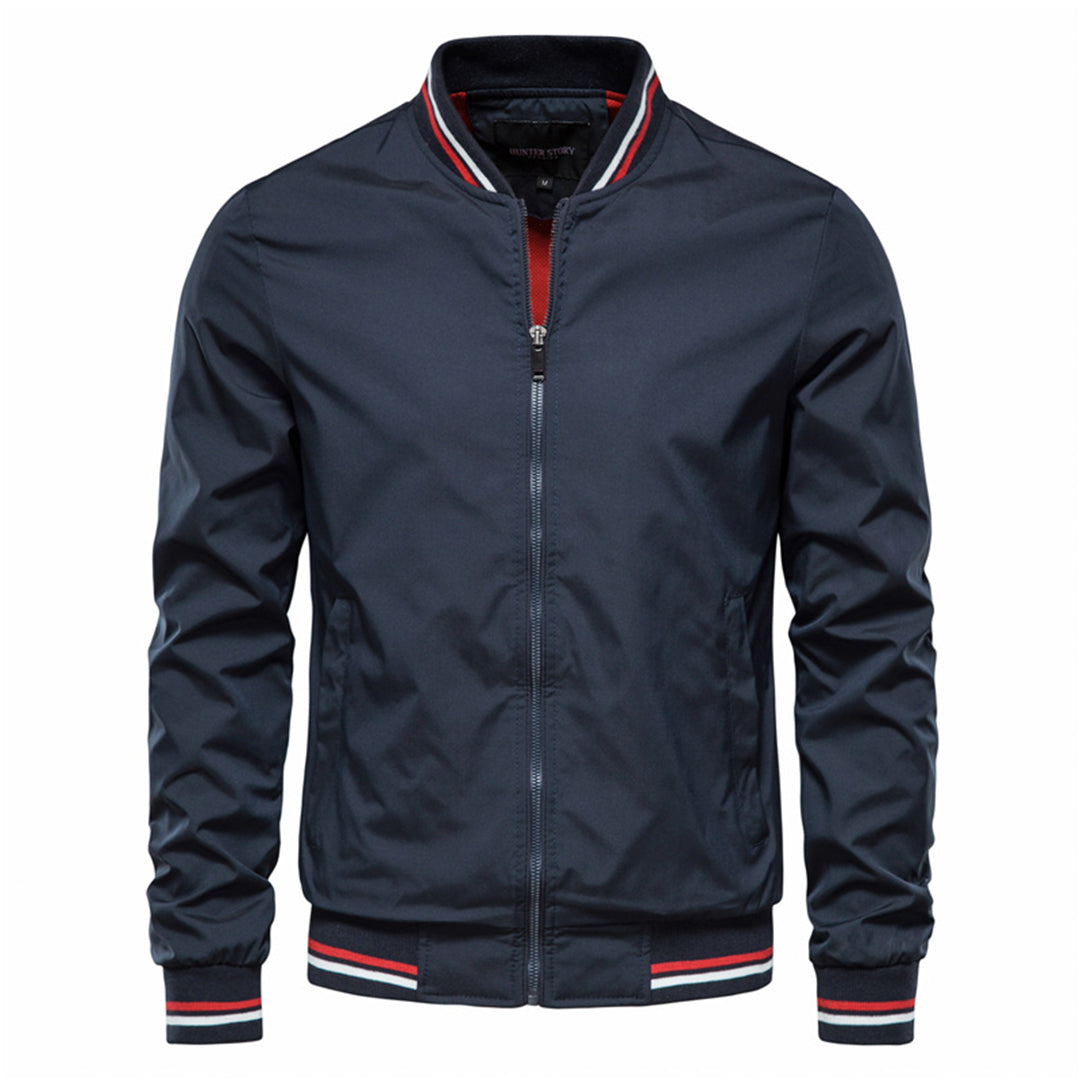 Bomber Jacket - Men's Windproof Zip-Up Summer Jacket