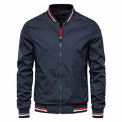 Bomber Jacket - Men's Windproof Zip-Up Summer Jacket