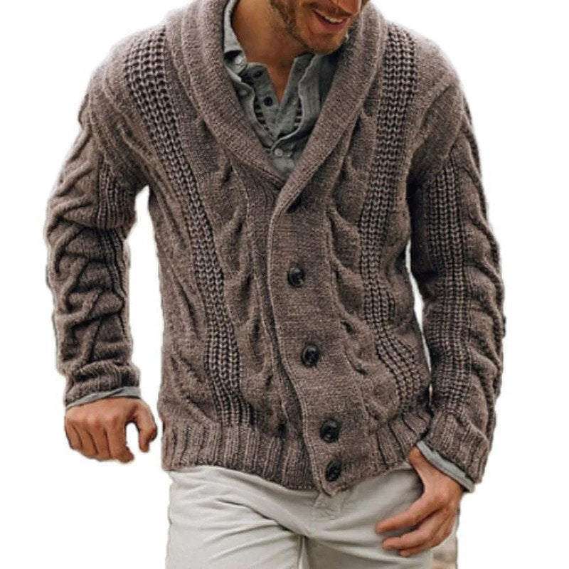 Nolan | Warm Wool Cardigan-Southern-Taylor