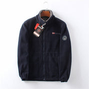 Fleece Jacket - Men's Warm Zip-Up Fleece Jacket
