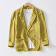Blazer Jacket | Single Breasted - Lightweight - Linen Blazer | Men's Jackets