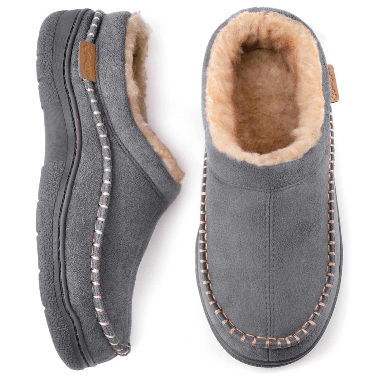 Men's Slippers - Bob Slip - Fur Lined - Slip-On Shoes - Men's Shoes