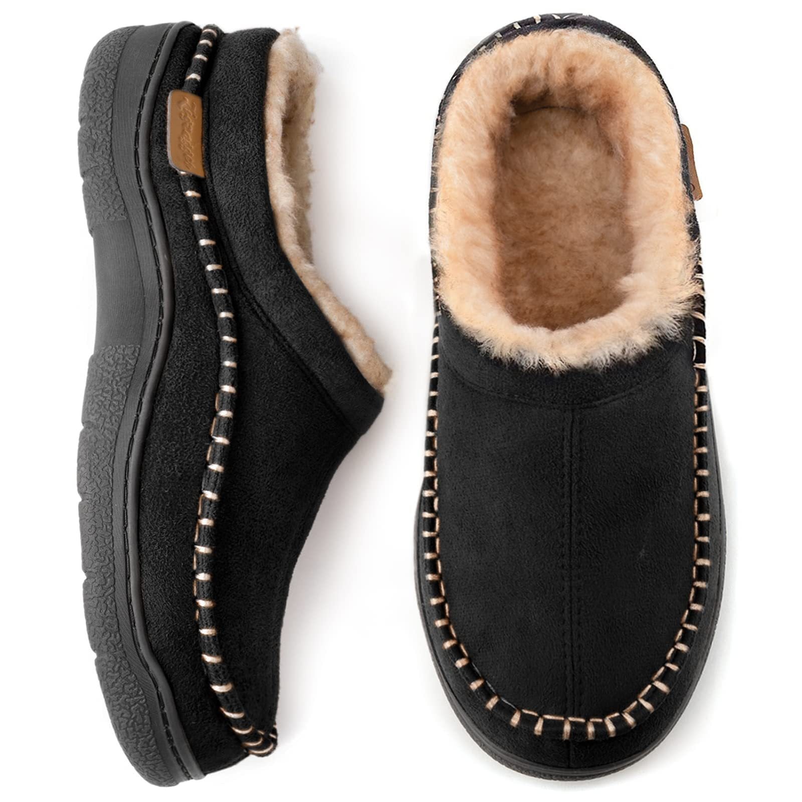 Men's Slippers - Bob Slip - Fur Lined - Slip-On Shoes - Men's Shoes