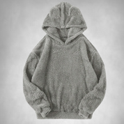 Fleece Hoodie - Men's Warm Comfy Teddy Pullover Hoodie