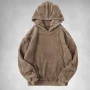 Fleece Hoodie - Men's Warm Comfy Teddy Pullover Hoodie