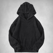 Fleece Hoodie - Men's Warm Comfy Teddy Pullover Hoodie