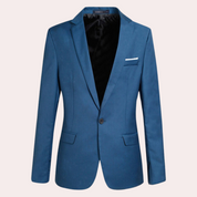 Suit Jacket - Men's Single Breasted Formal Blazer Jacket