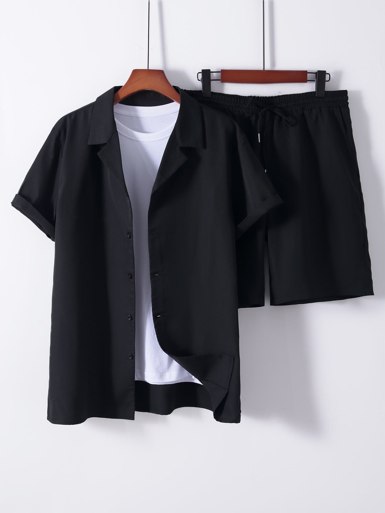 Shirt and Shorts Set | Short Sleeve | Co-Ord | Two-Piece Set | Men's Summer Sets