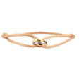 Cord Bracelet - Men's Adjustable Trinity Knot Bracelet