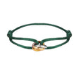 Cord Bracelet - Men's Adjustable Trinity Knot Bracelet