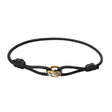 Cord Bracelet - Men's Adjustable Trinity Knot Bracelet