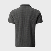 Polo Shirt - Men's Button Neck Collared Polo T-Shirt for Summer
