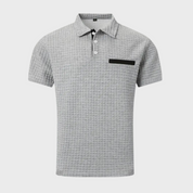Polo Shirt - Men's Button Neck Collared Polo T-Shirt for Summer
