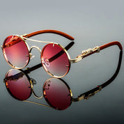 Round Sunglasses | Panther | Color Lens | Polarized Sunglasses | Men's Sunglasses