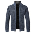 Zip-Up Cardigan | Full Zip | Long Sleeve | Knitted Cardigan | Men's Clothing