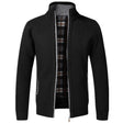 Zip-Up Cardigan | Full Zip | Long Sleeve | Knitted Cardigan | Men's Clothing