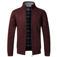 Zip-Up Cardigan | Full Zip | Long Sleeve | Knitted Cardigan | Men's Clothing